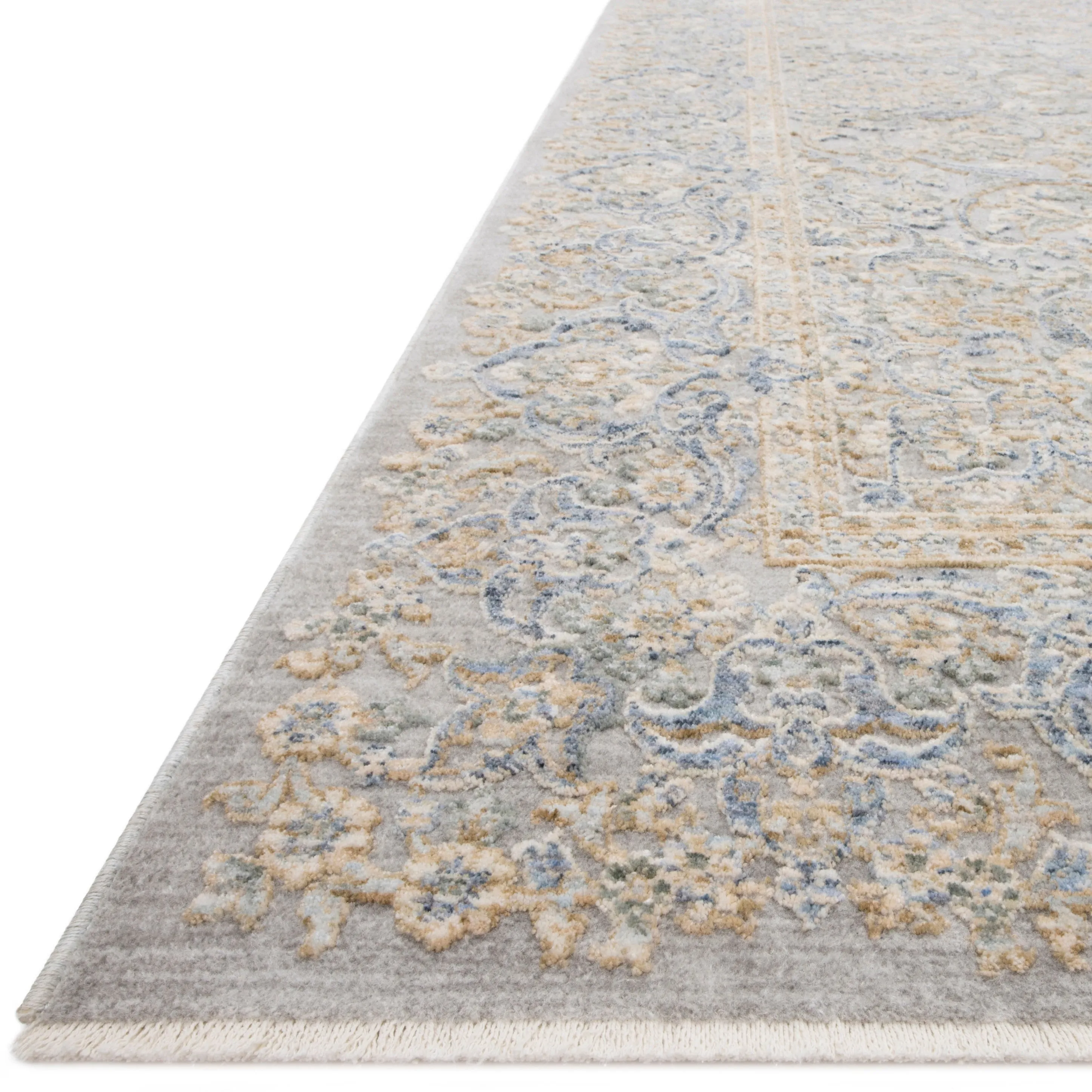Alexander Home Malina Distressed Traditional Botanical Persian Rug