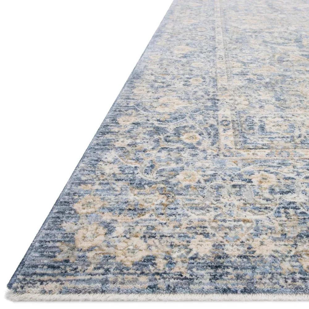 Alexander Home Malina Distressed Traditional Botanical Persian Rug