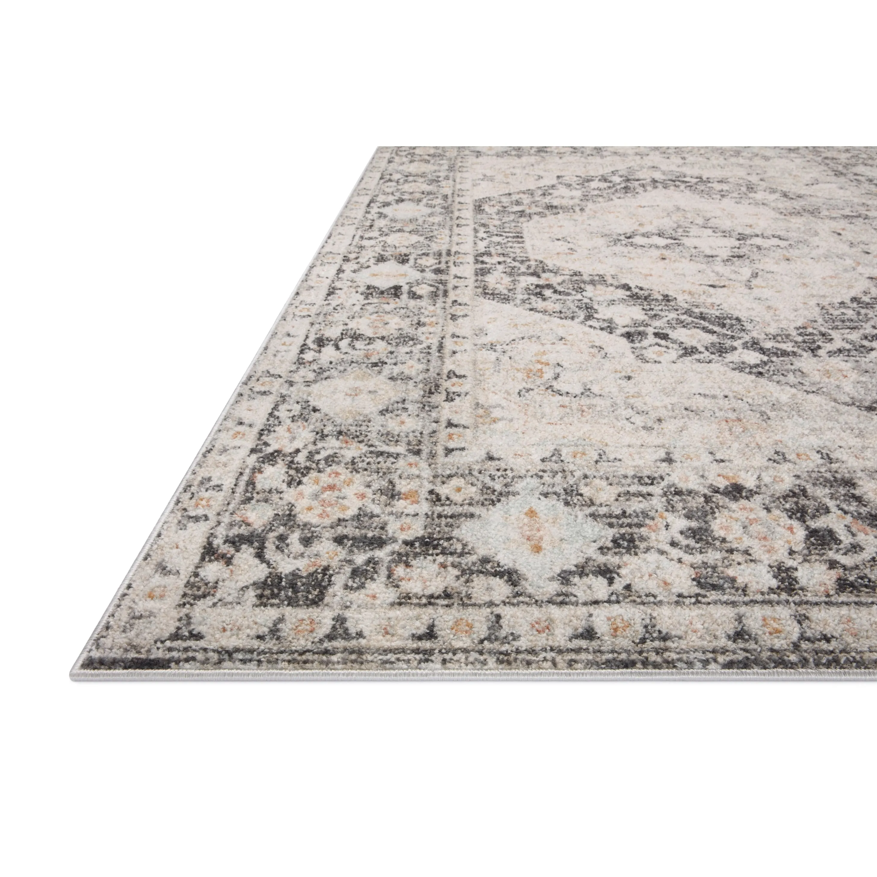 Alexander Home Marilyn Medallion Distressed Oriental Area Rug