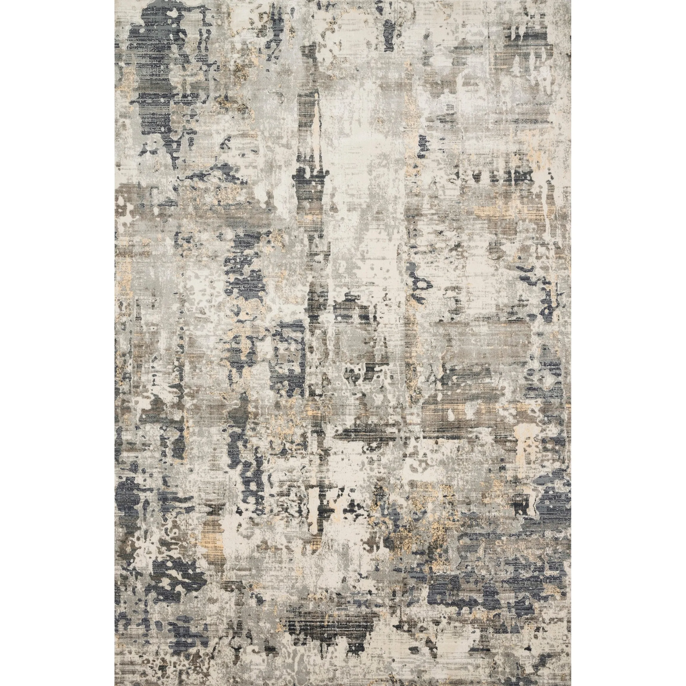Alexander Home Mid-century Modern Distressed Area Rug