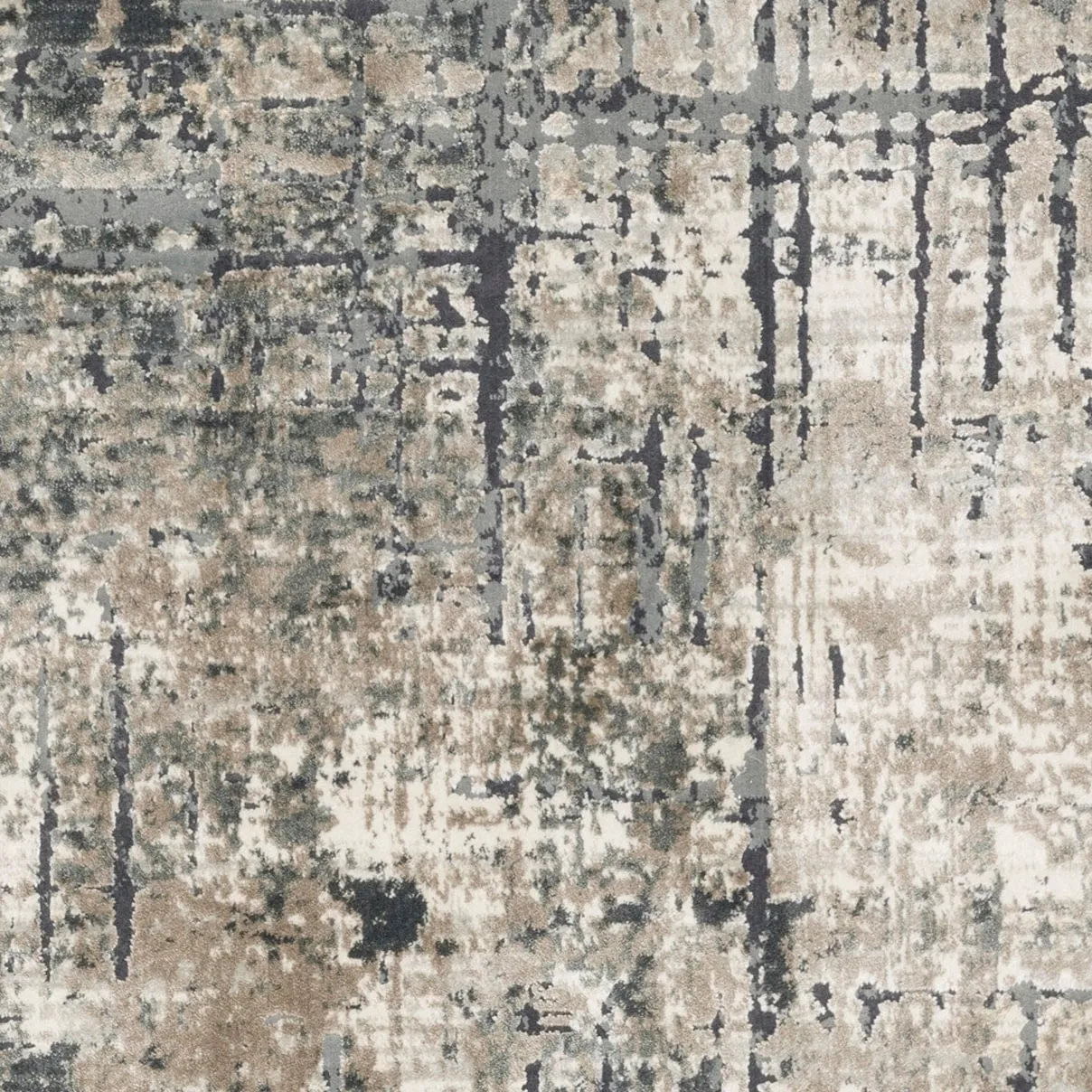 Alexander Home Mid-century Modern Distressed Area Rug