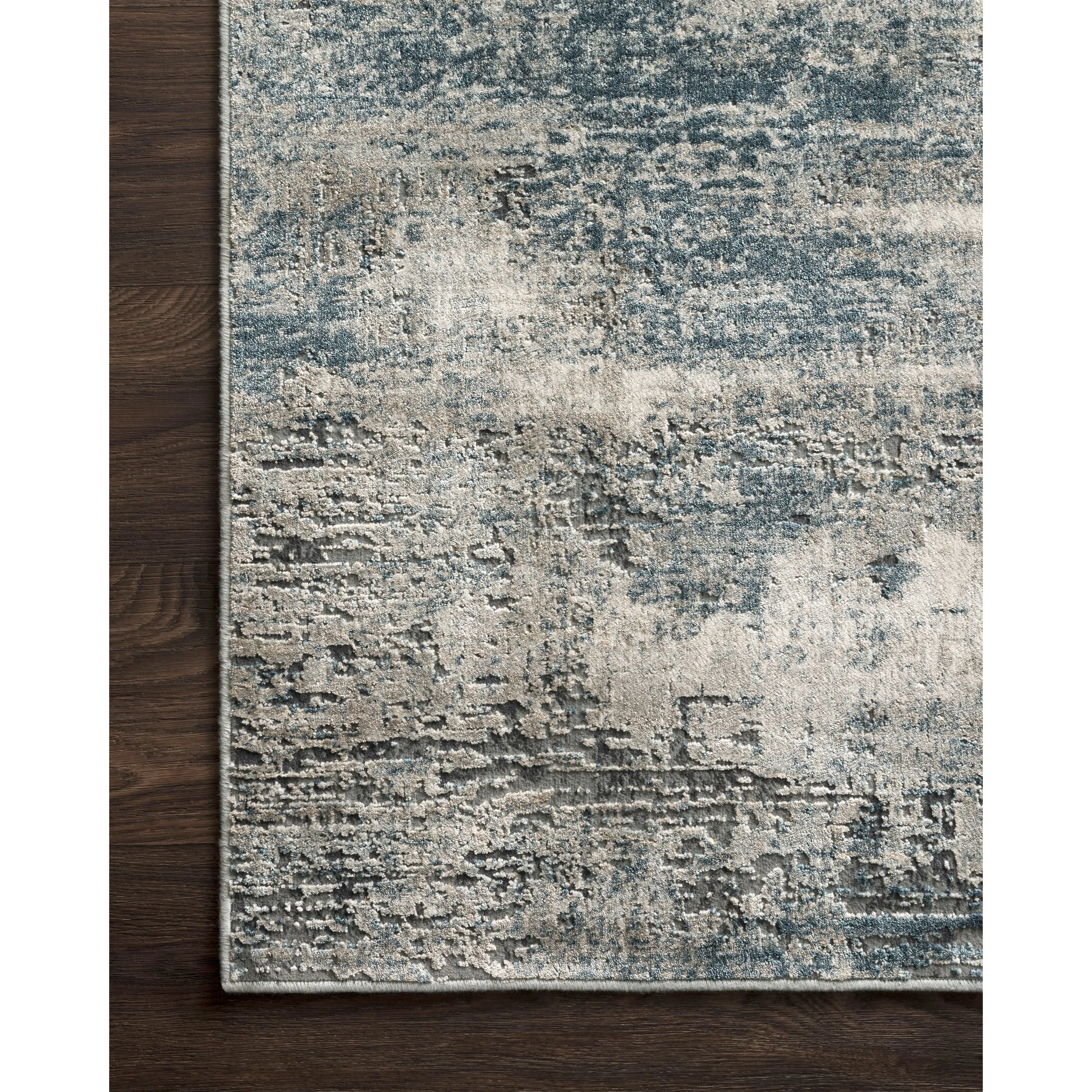 Alexander Home Mid-Century Modern Ocean Distressed Area Rug