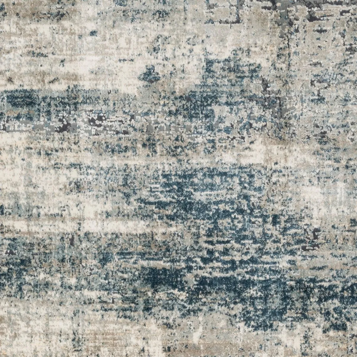 Alexander Home Mid-Century Modern Ocean Distressed Area Rug