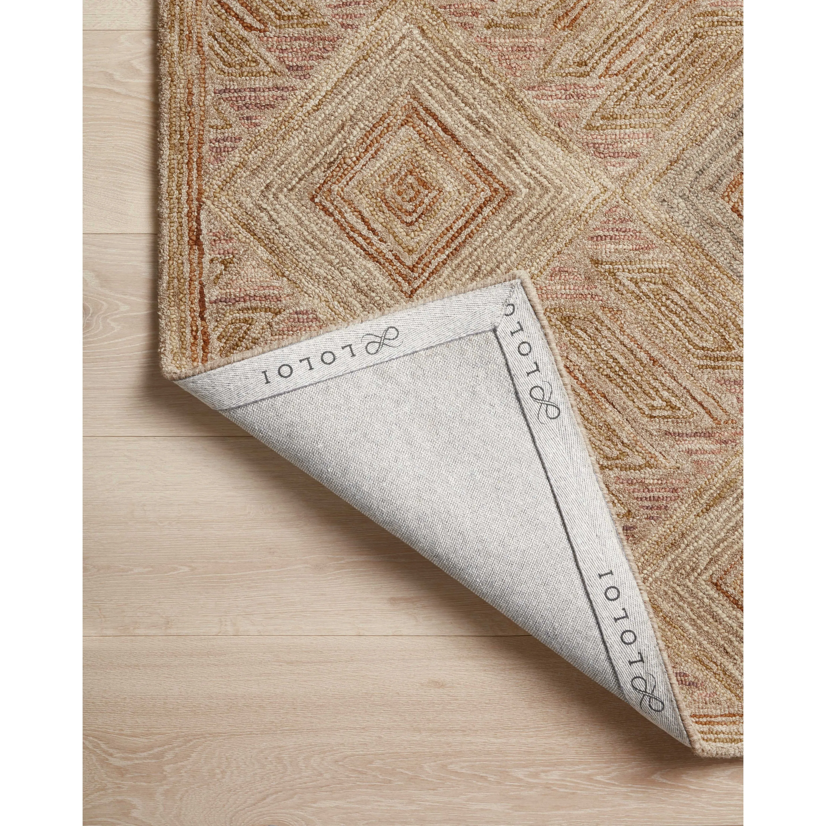 Alexander Home Palazzo Diamond 100% Wool Hand-Tufted Area Rug