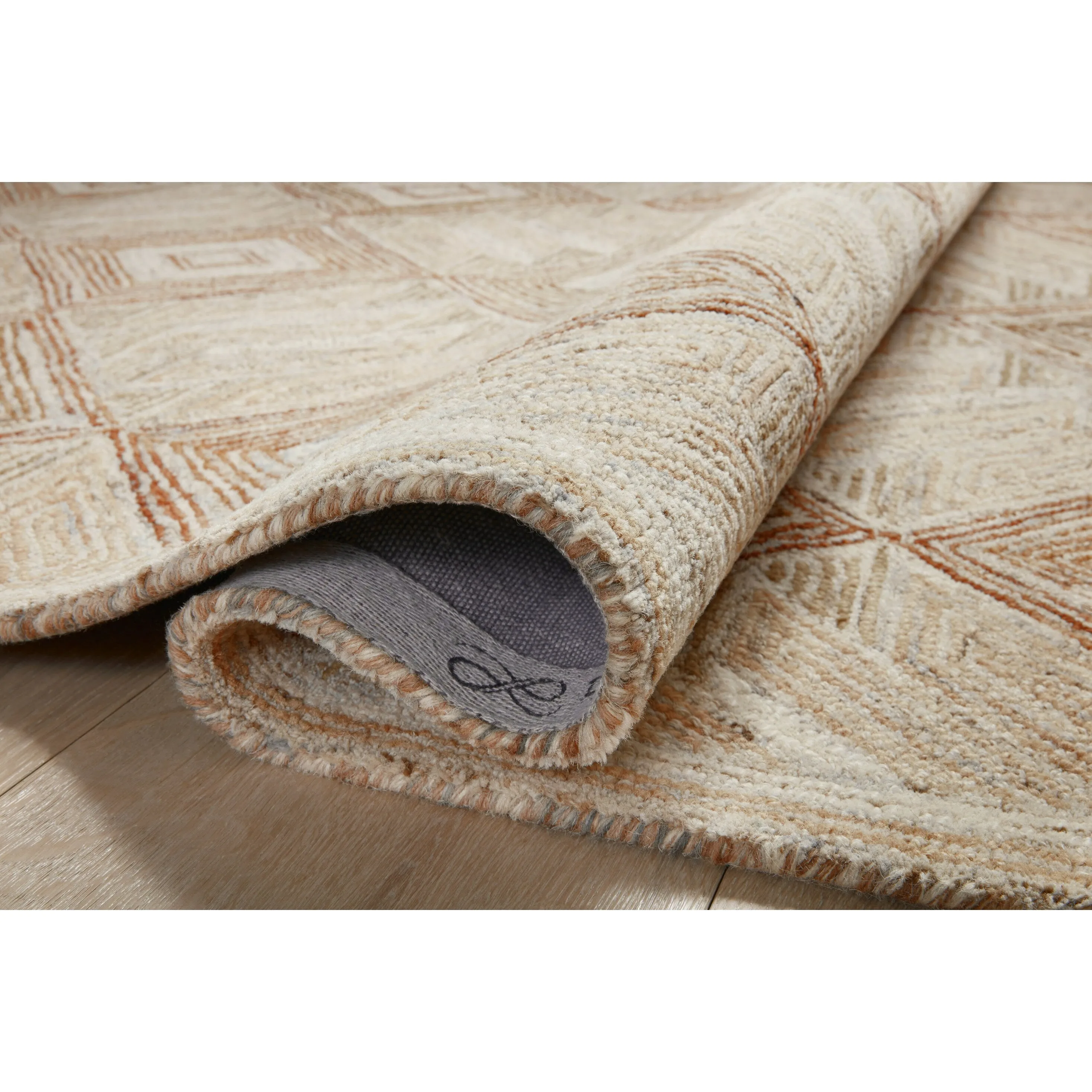 Alexander Home Palazzo Diamond 100% Wool Hand-Tufted Area Rug