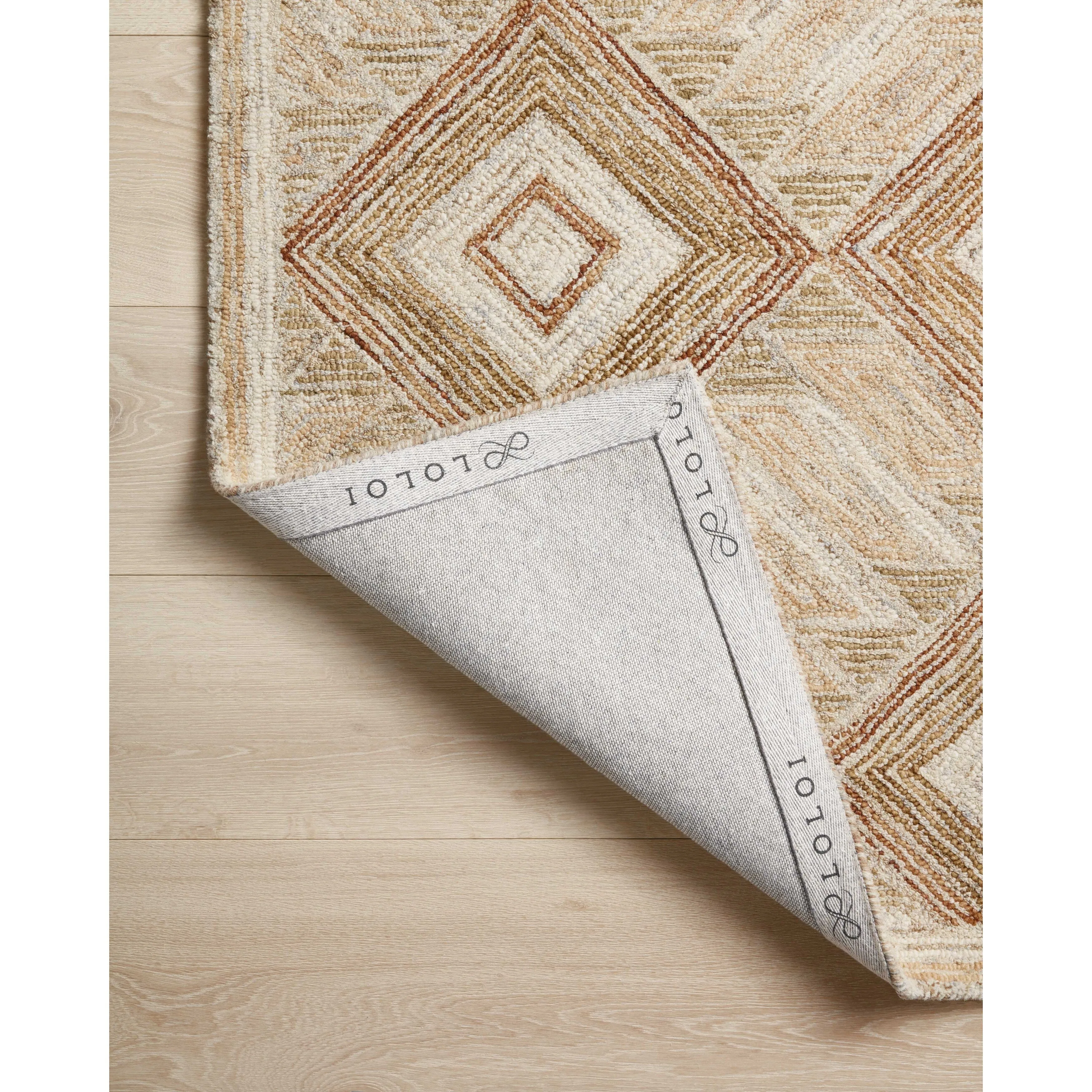 Alexander Home Palazzo Diamond 100% Wool Hand-Tufted Area Rug
