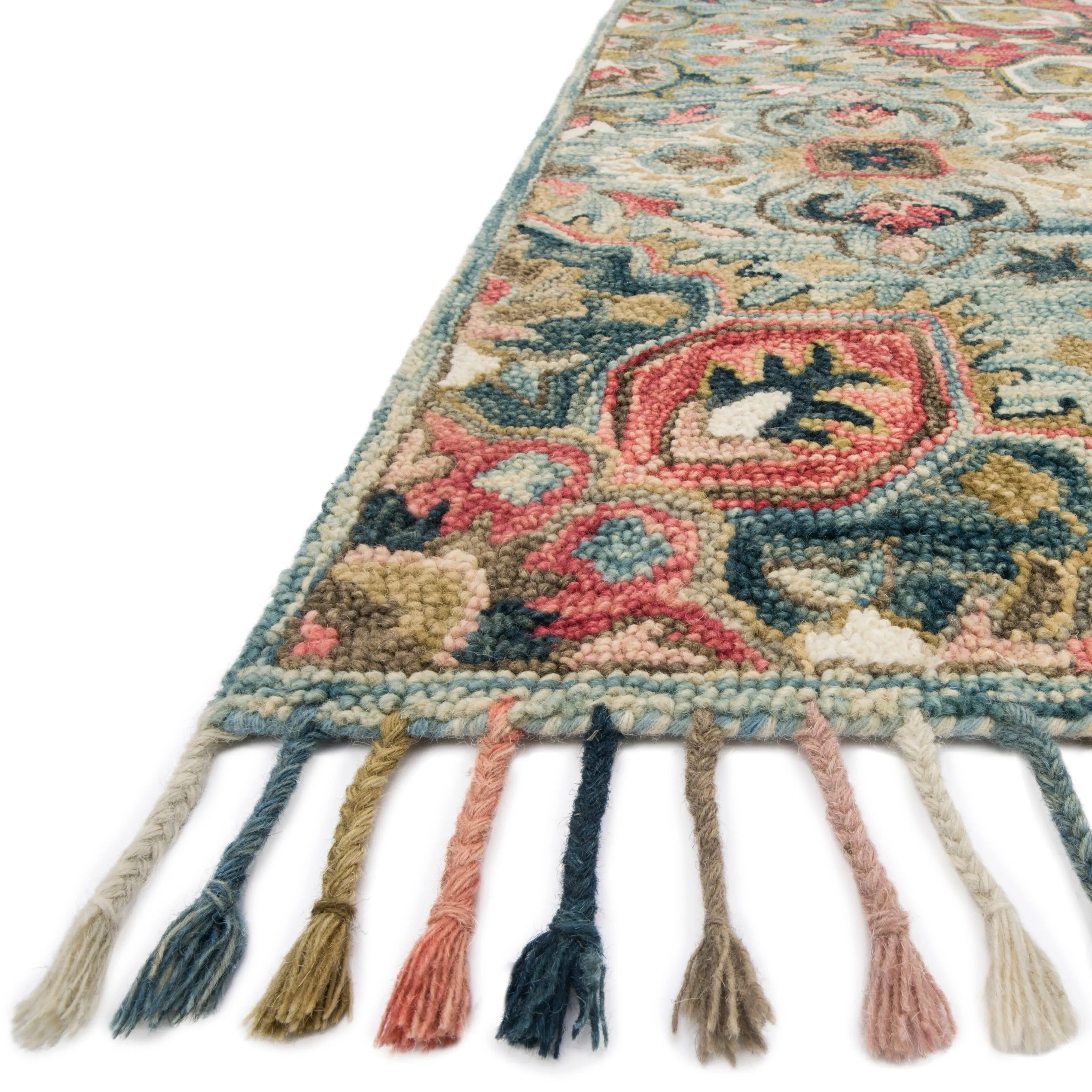 Alexander Home Sahara Boho Blossom Hand-hooked Area Rug