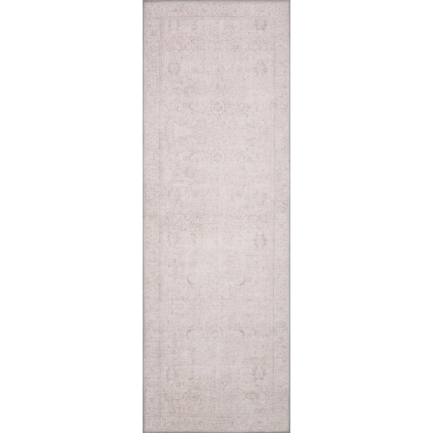 Alexander Home Tremezzina Printed Floral Distressed Shabby-Chic Rug