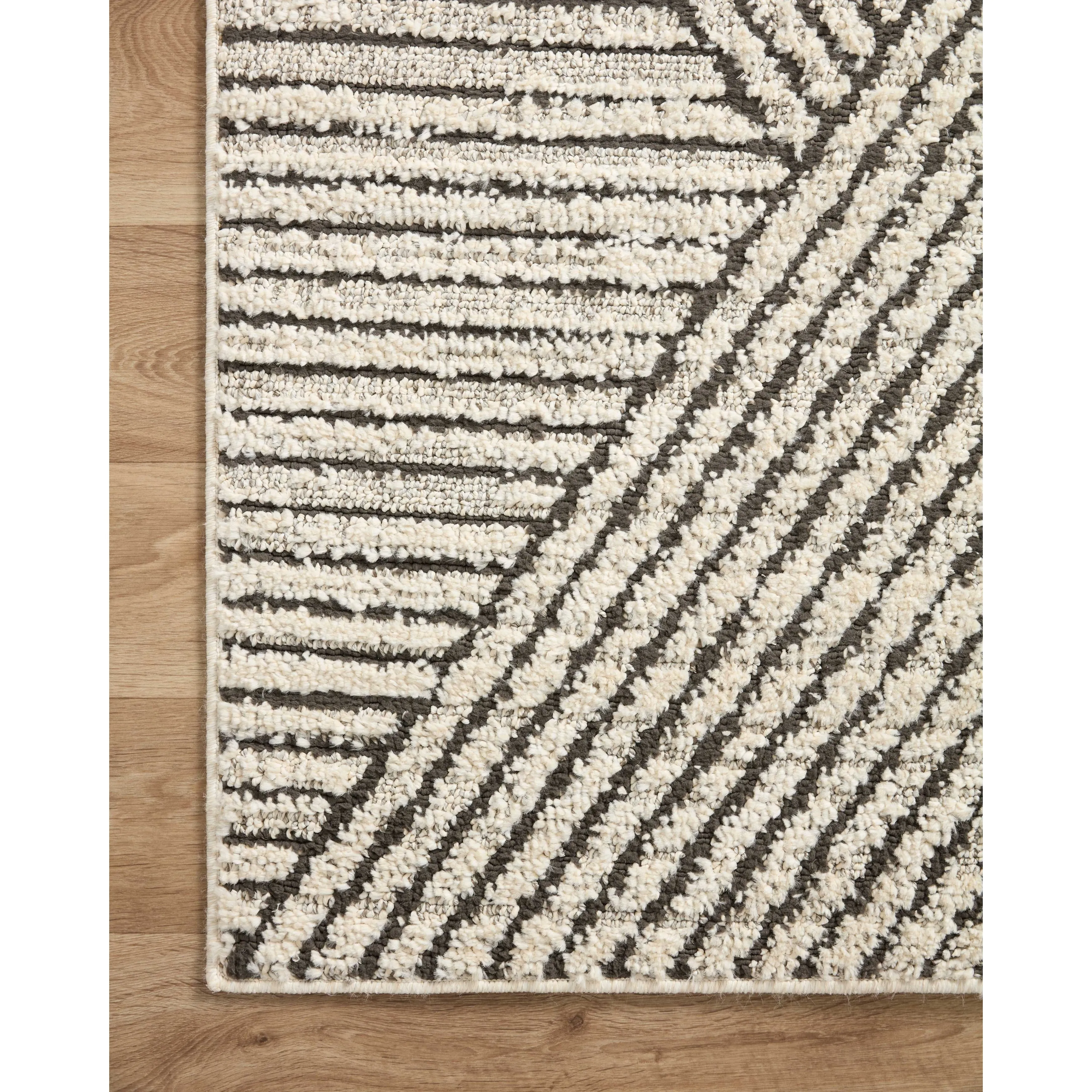 Alexander Home Vive Modern 3-D Geometric High-Low Area Rug