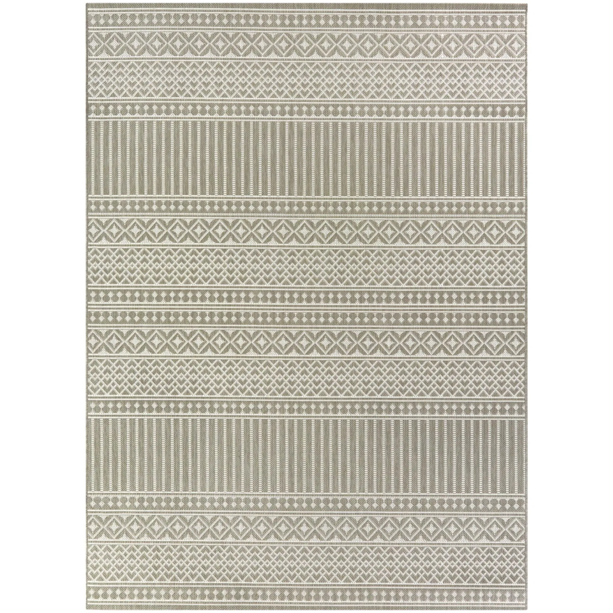 Alford Boho Stripe Indoor/Outdoor Area Rug
