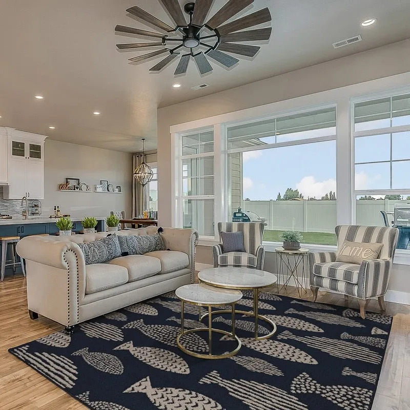 Allegra Bouey Costal Area Rug