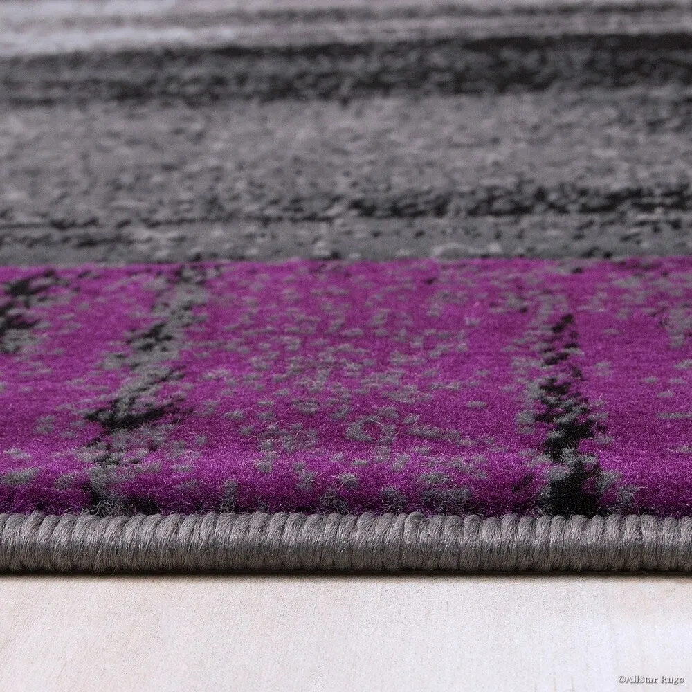 Allstar Exclusive Modern Abstract Brush Streak Area Rug