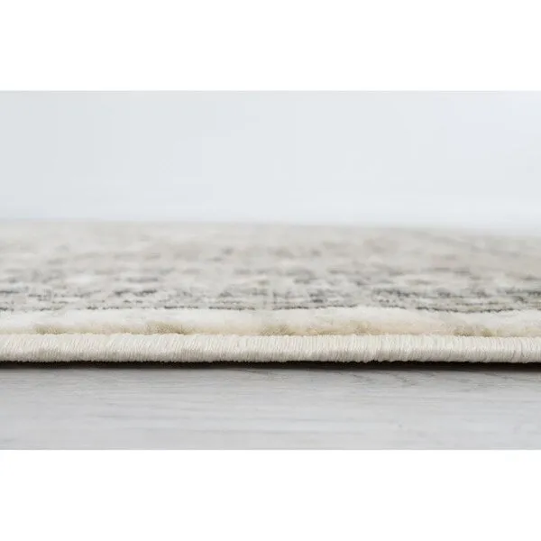 Allstar Rugs Distressed Ivory Persian Area Rug - 7'6 x 9'8 - 7' 6x9' 8