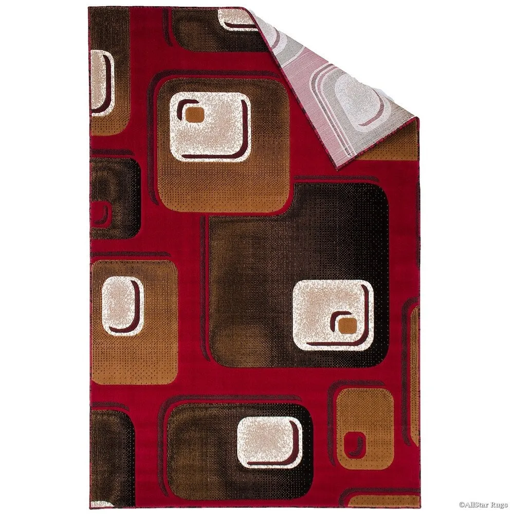 Allstar Woven Geometric Pattern Rug