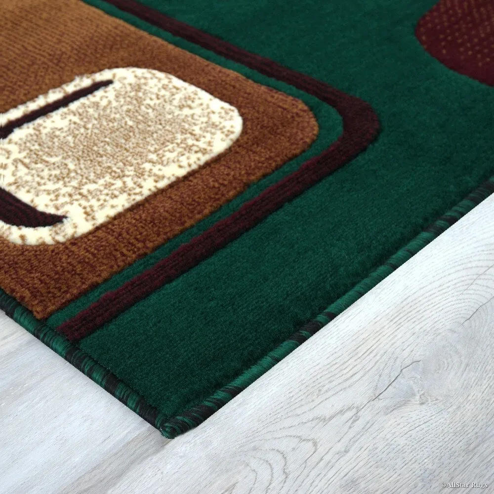 Allstar Woven Geometric Pattern Rug
