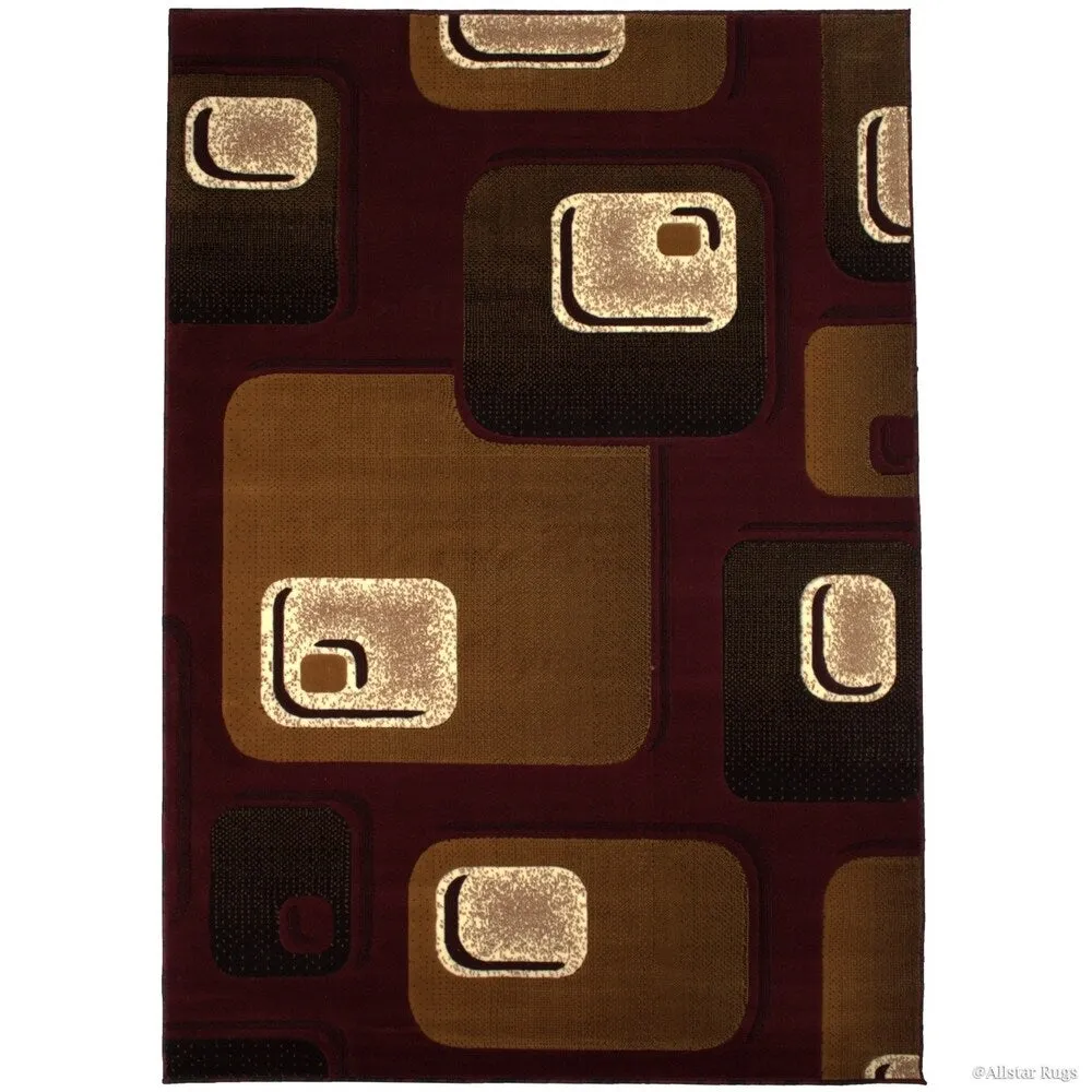 Allstar Woven Geometric Pattern Rug
