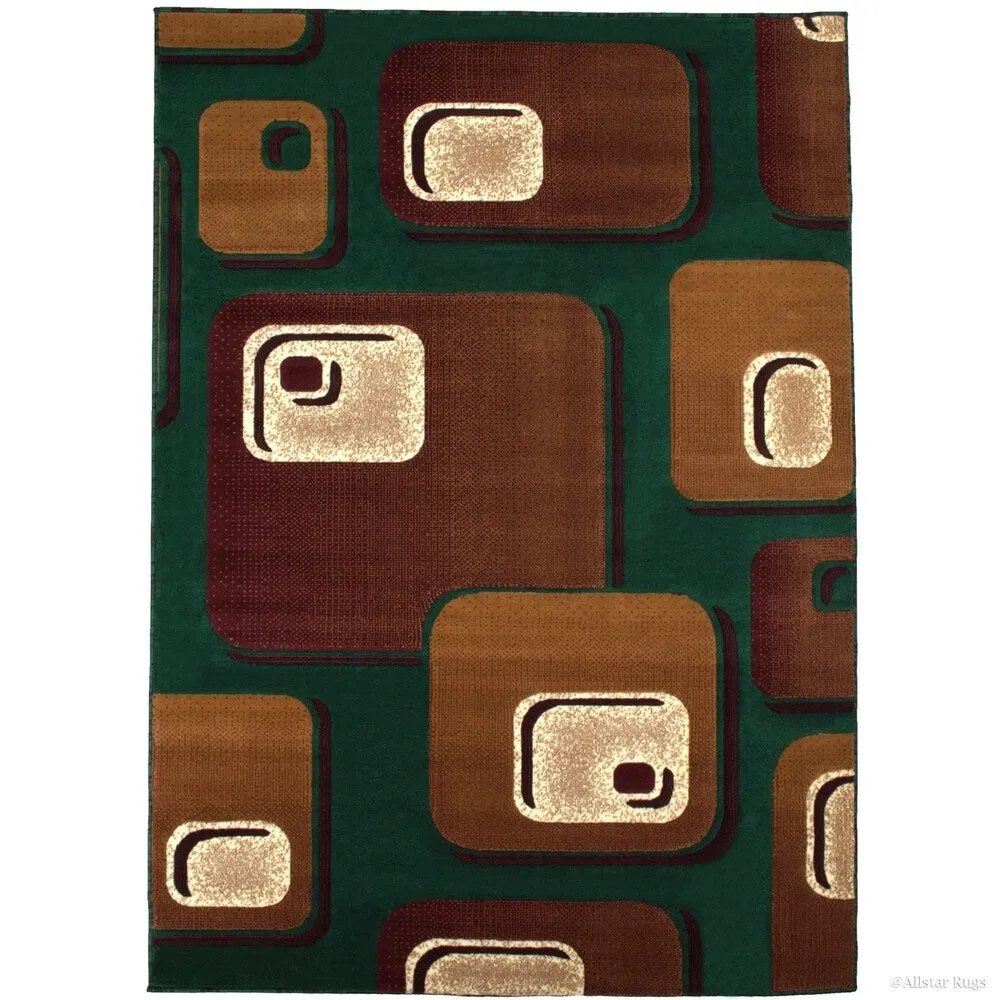 Allstar Woven Geometric Pattern Rug
