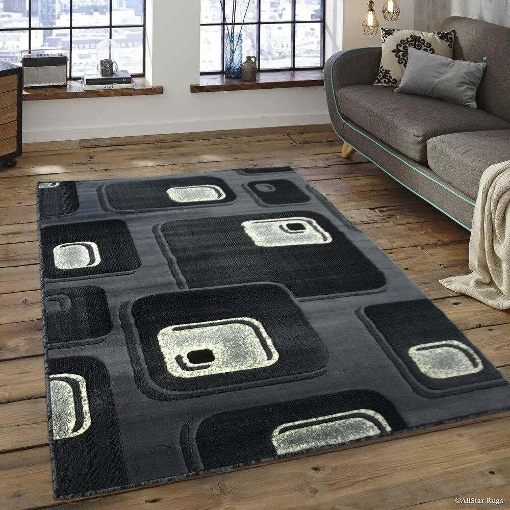 Allstar Woven Geometric Pattern Rug