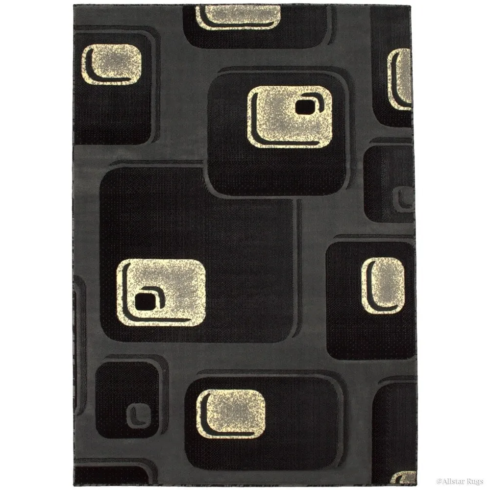 Allstar Woven Geometric Pattern Rug