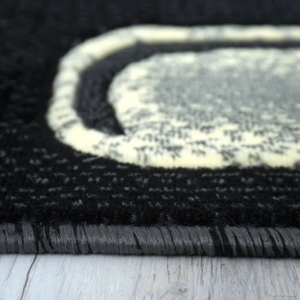 Allstar Woven Geometric Pattern Rug