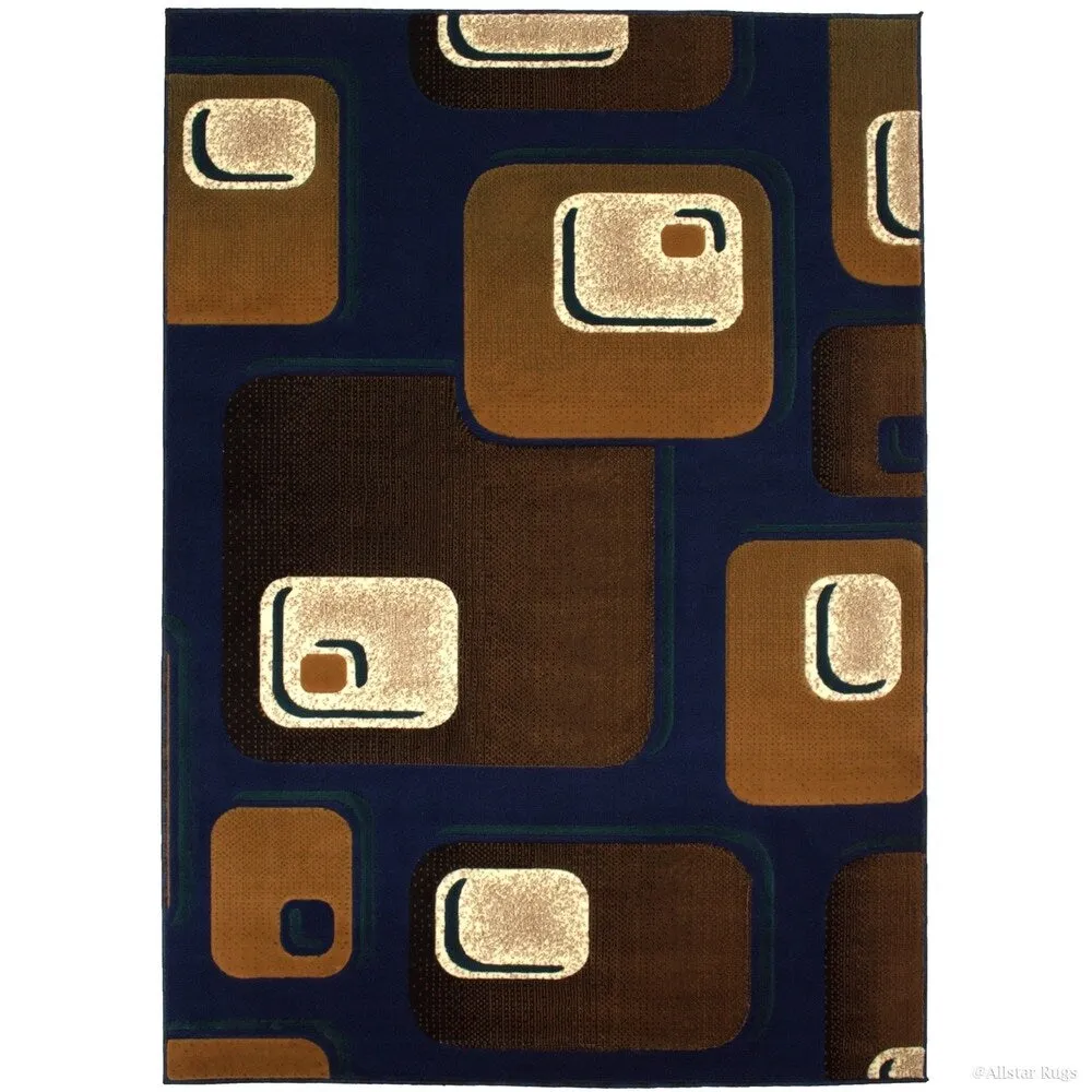 Allstar Woven Geometric Pattern Rug