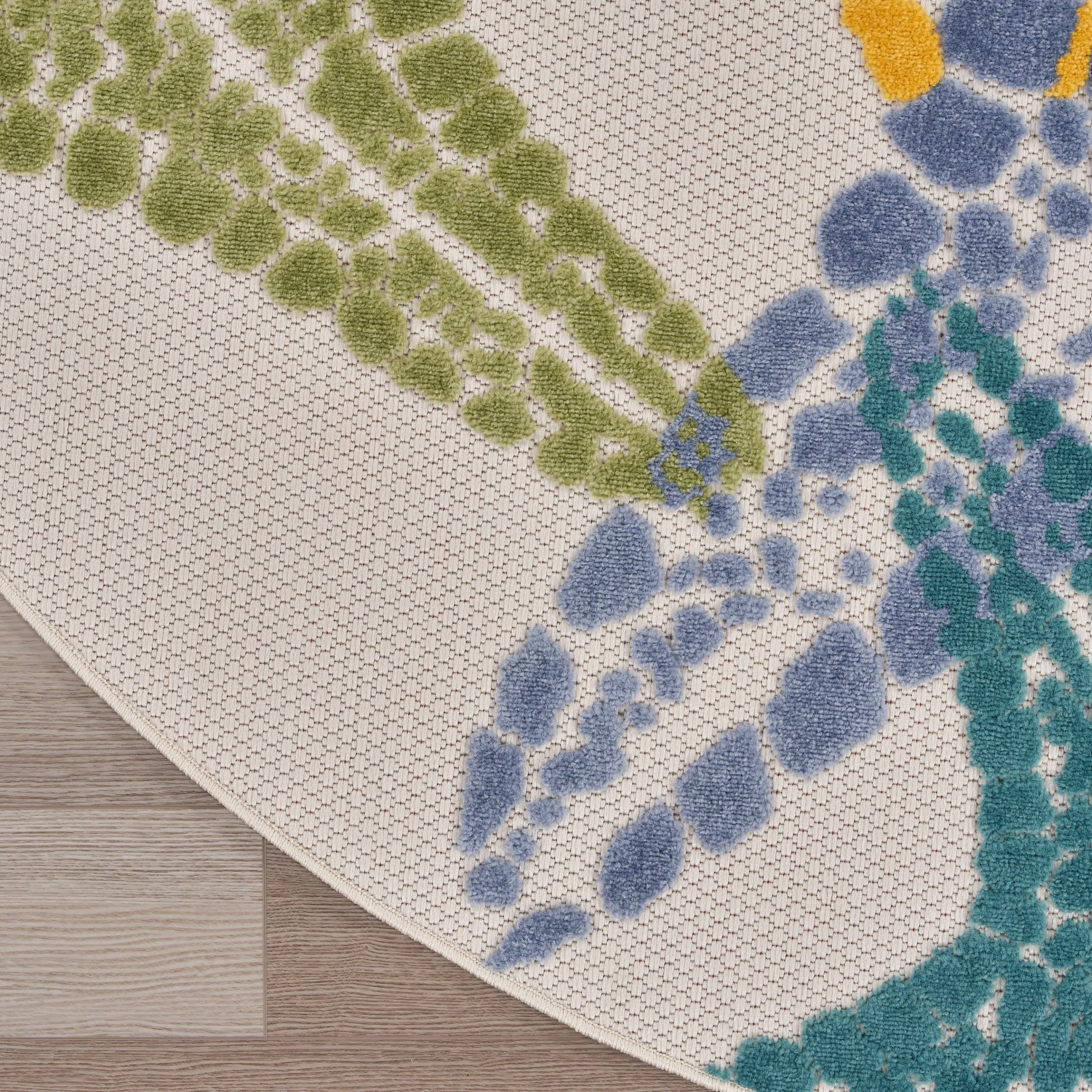 Aloha Coastal Starfish Beach Indoor/Outdoor Area Rug