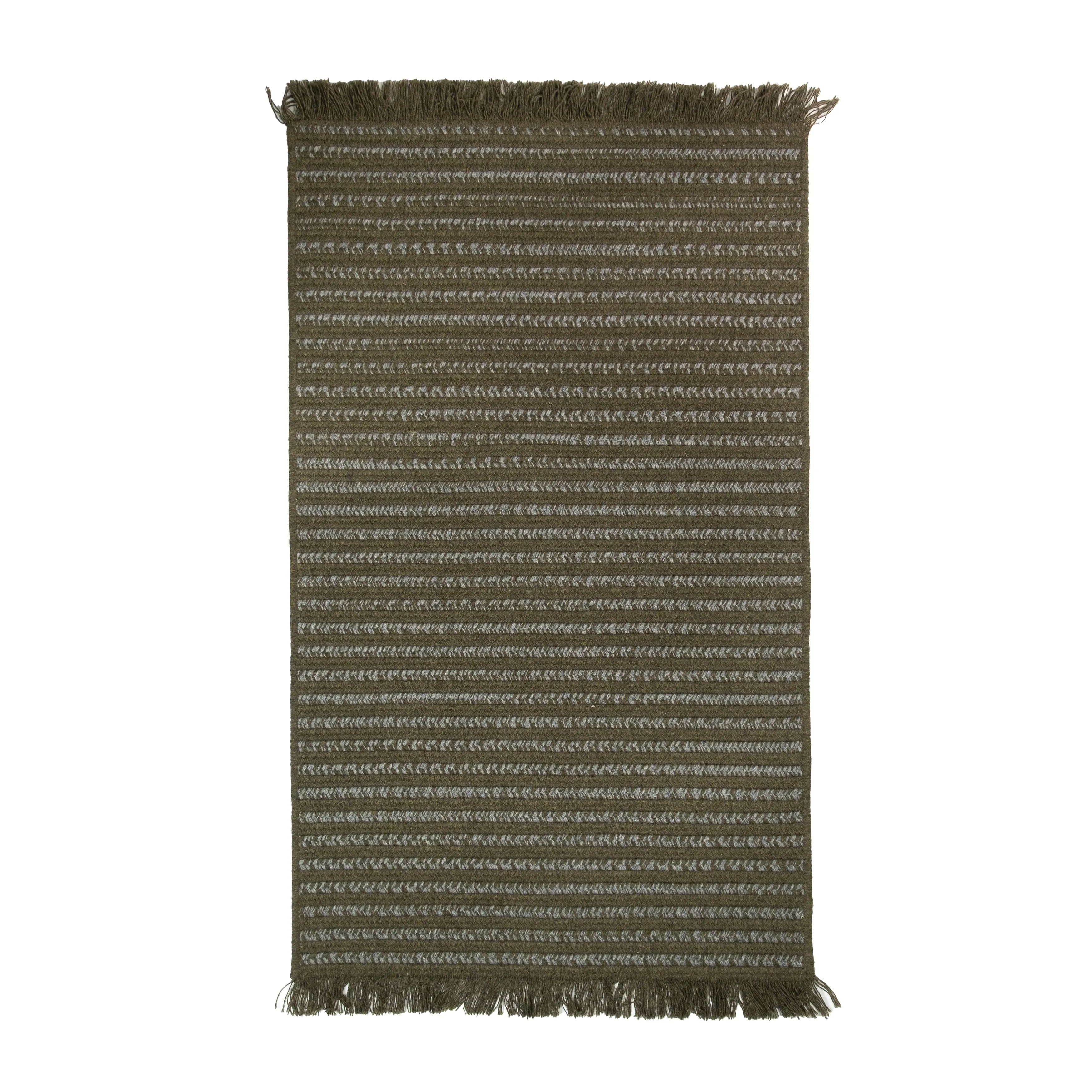 Alternative Woven Wool Braided Area Rug