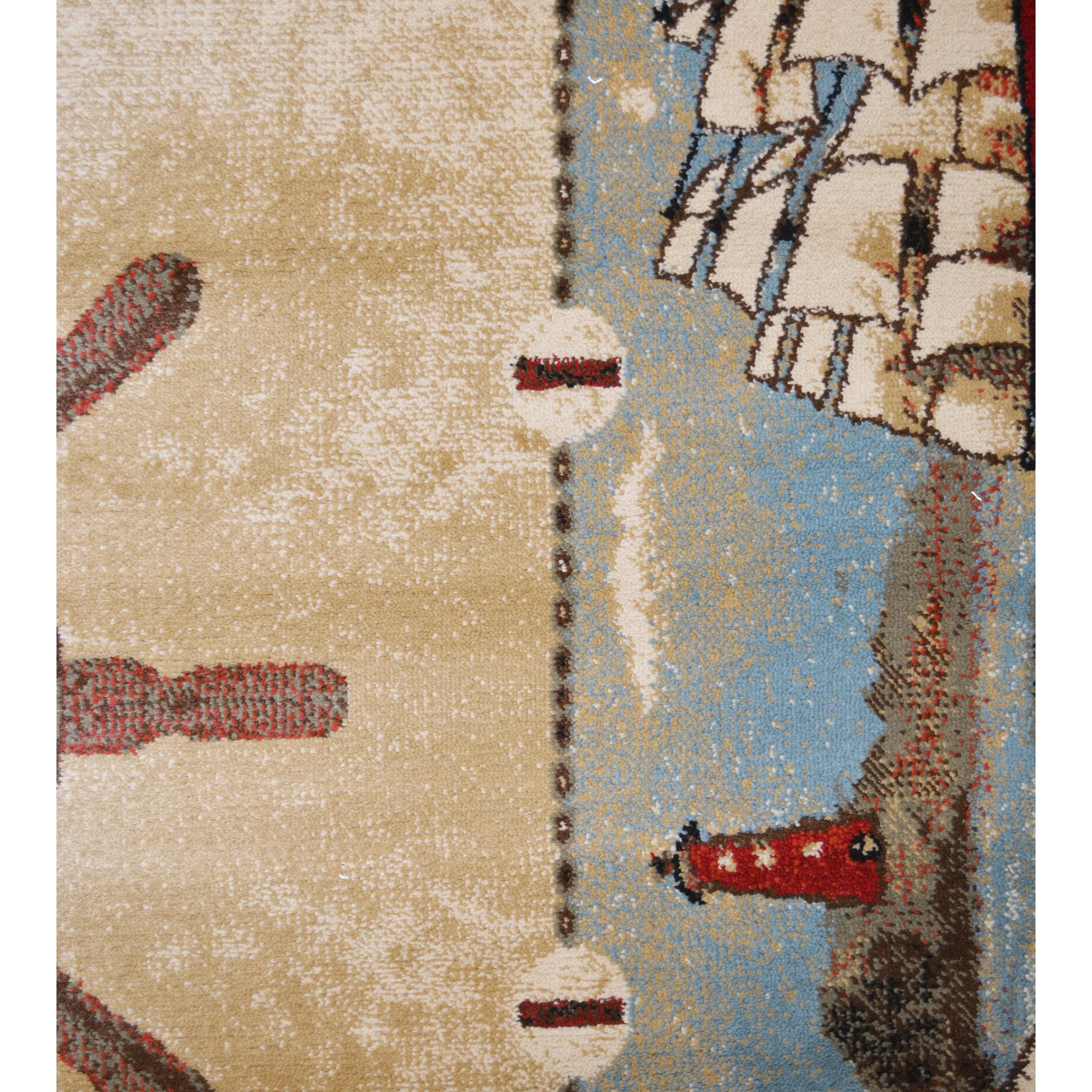 American Destination Key West Nautical Area Rug