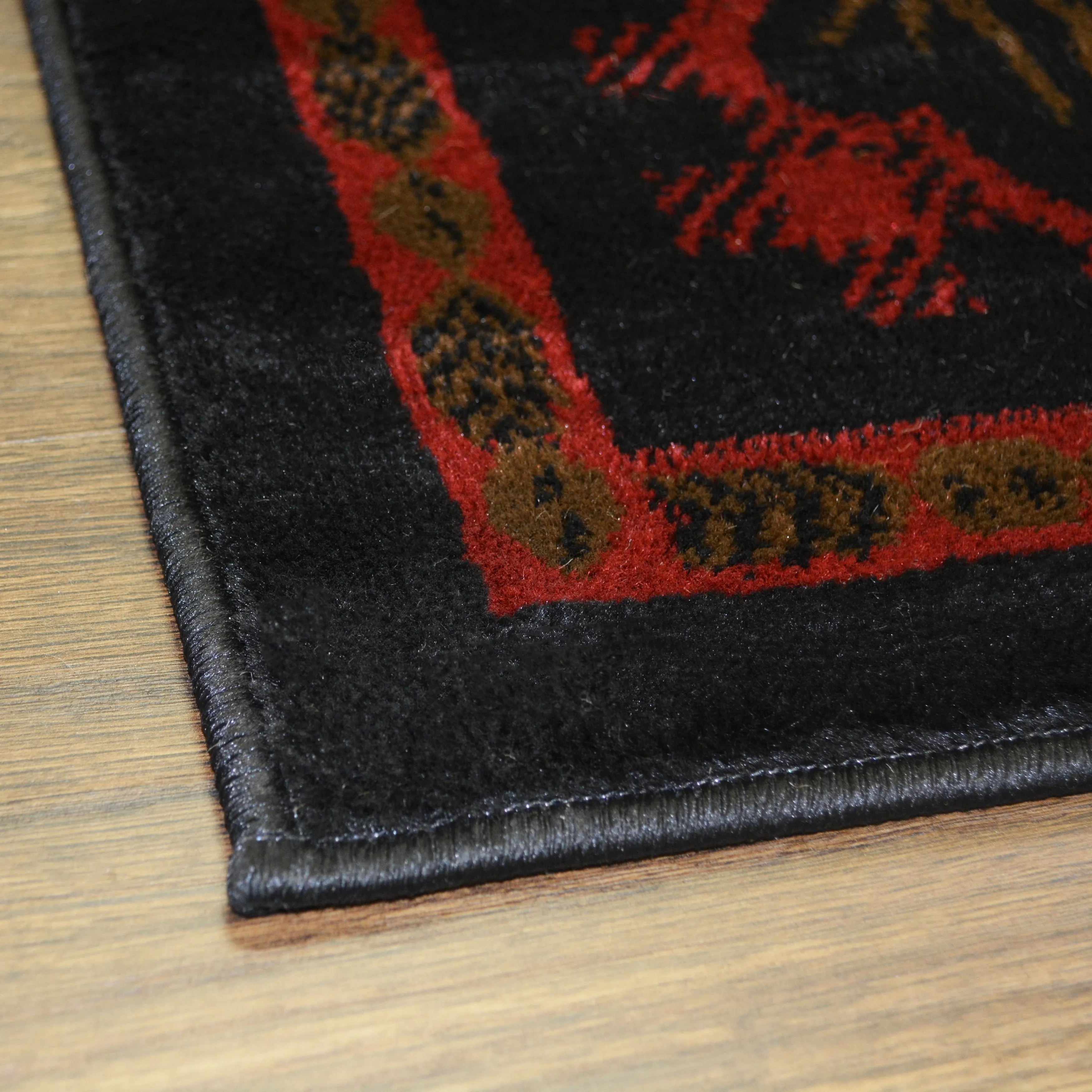 American Destination Woodlands Plaid Lodge Area Rug