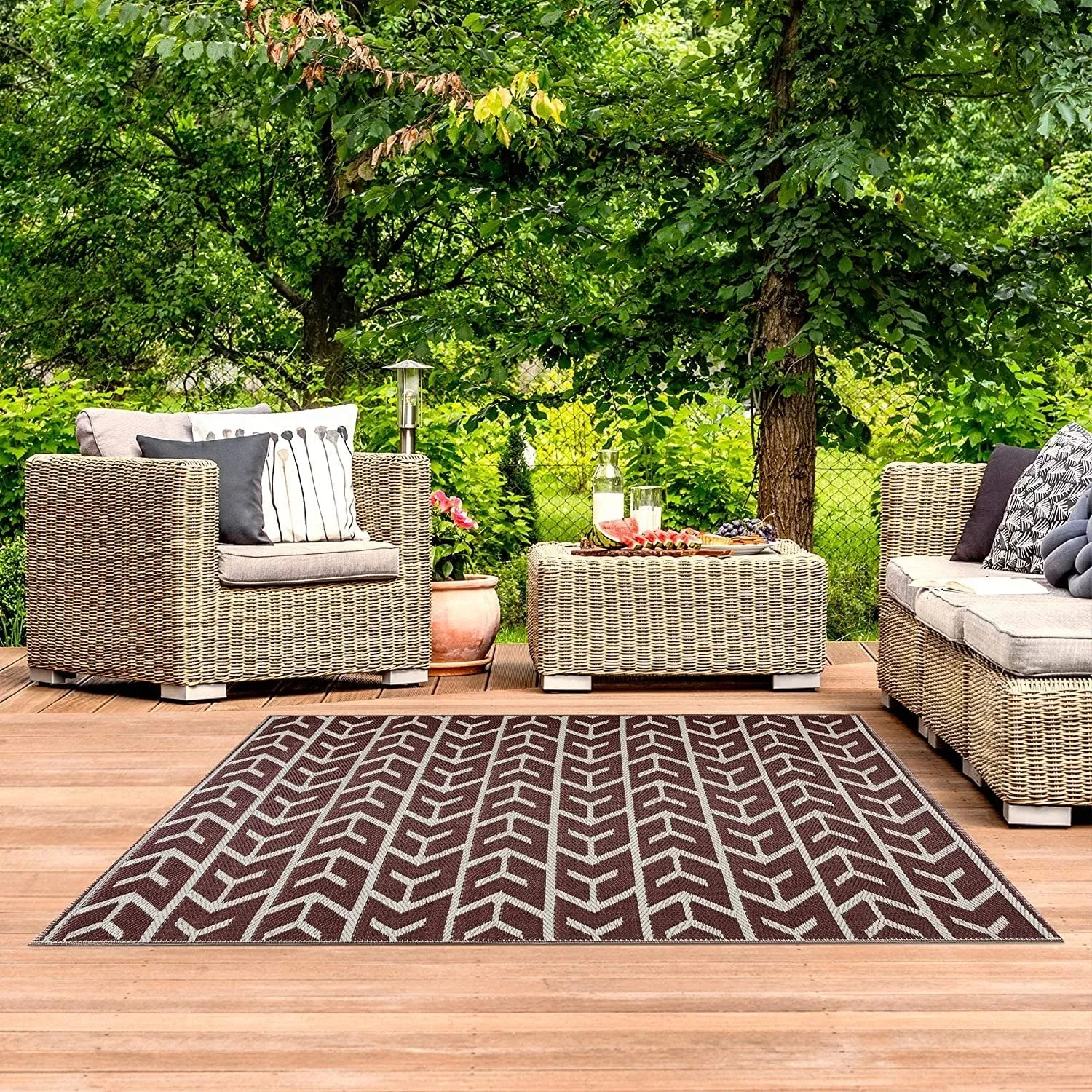 Amsterdam Lightweight Reversible Recycled Plastic Outdoor Floor Mat
