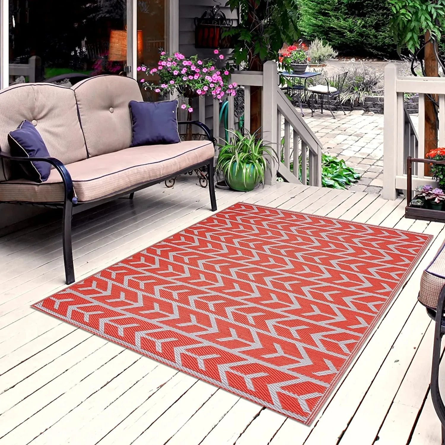 Amsterdam Lightweight Reversible Recycled Plastic Outdoor Floor Mat