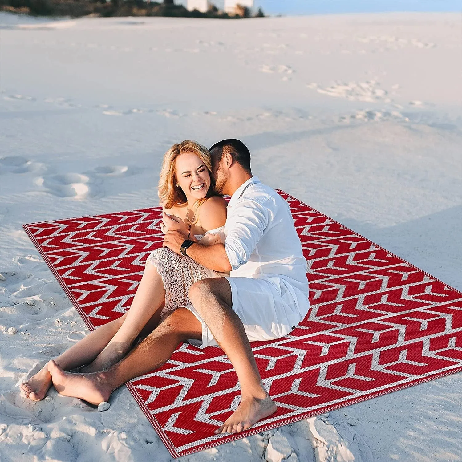 Amsterdam Lightweight Reversible Recycled Plastic Outdoor Floor Mat