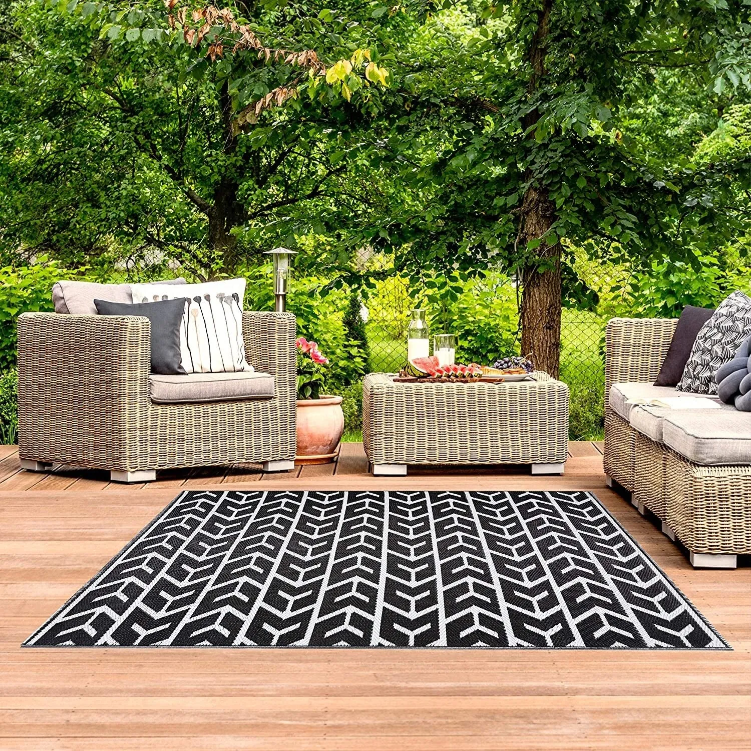 Amsterdam Lightweight Reversible Recycled Plastic Outdoor Floor Mat