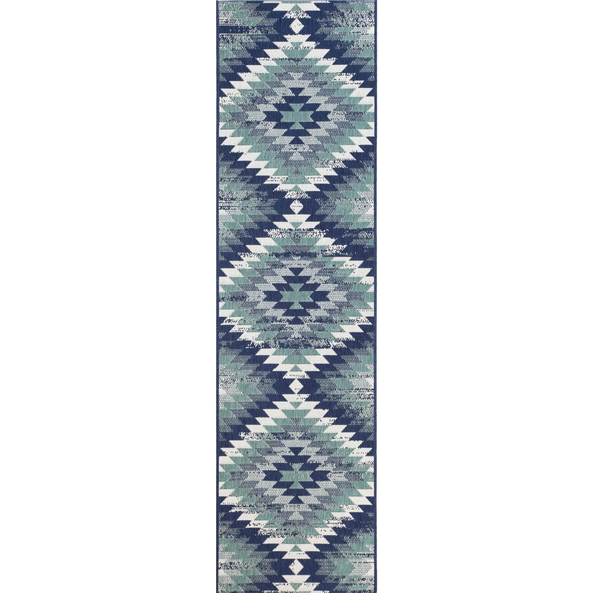 Anita Modern Aztec Trellis Pattern Indoor/ Outdoor Area Rug