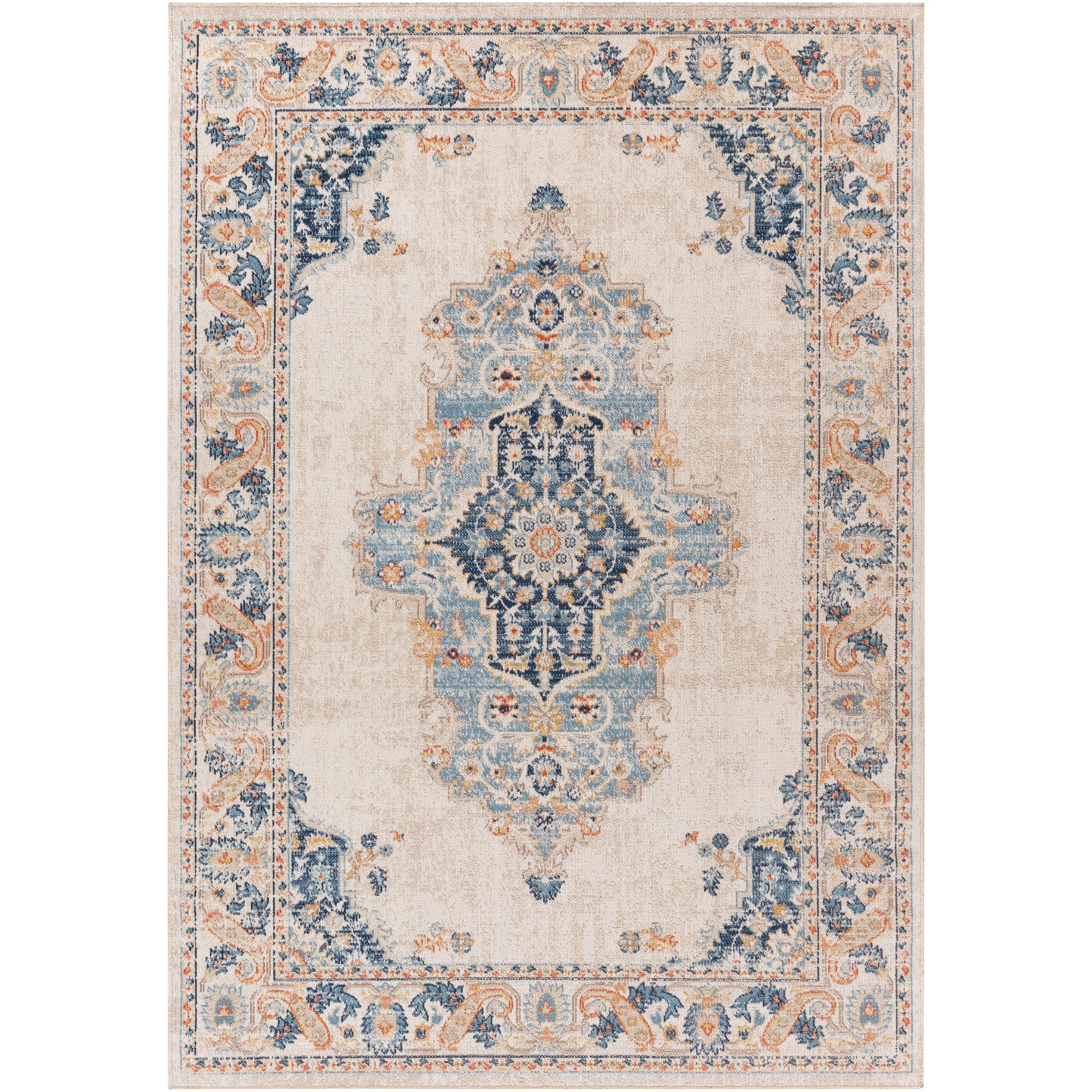 Artistic Weavers Davanee Indoor/ Outdoor Distressed Persian Area Rug