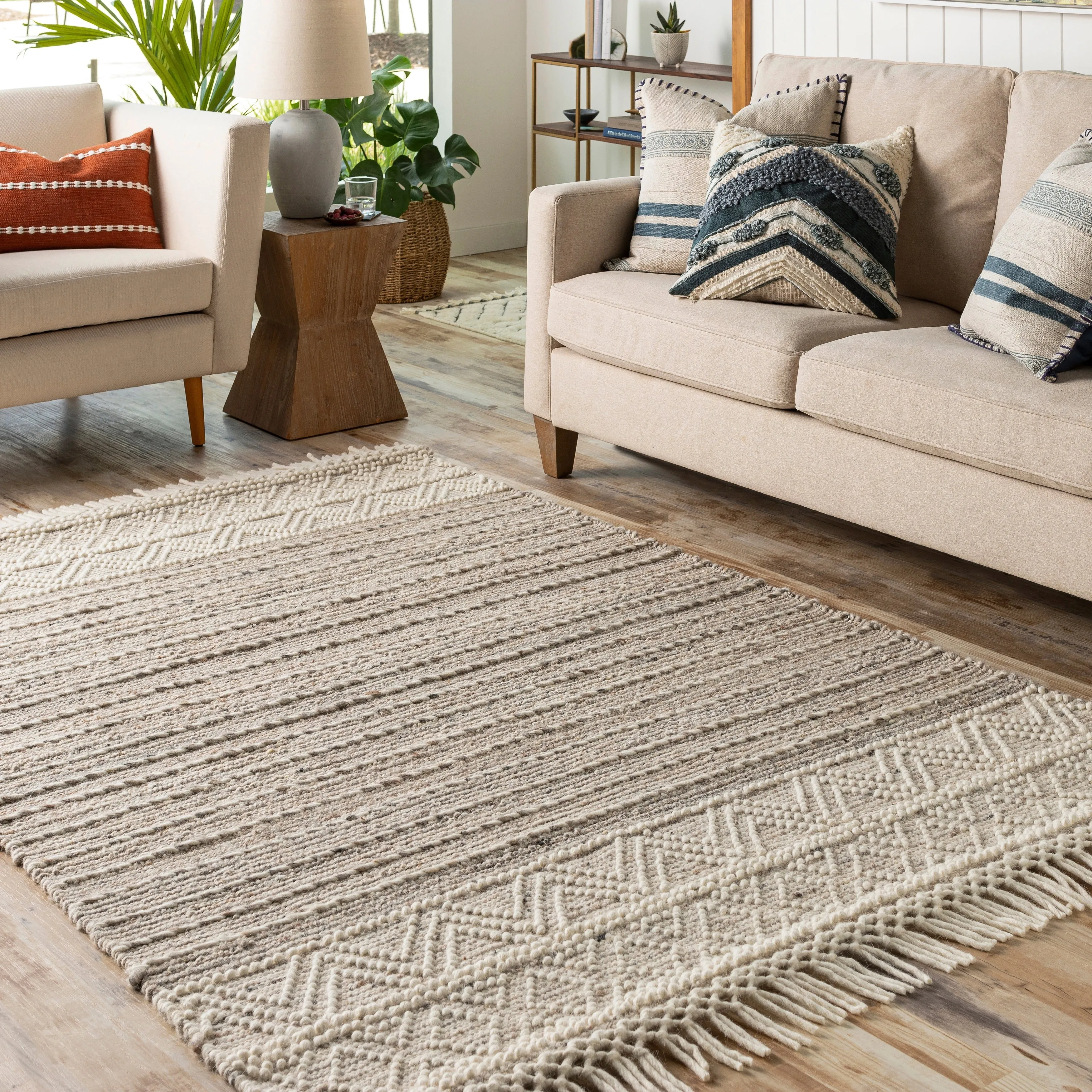 Artistic Weavers Faziuna Textured Cottage Area Rug
