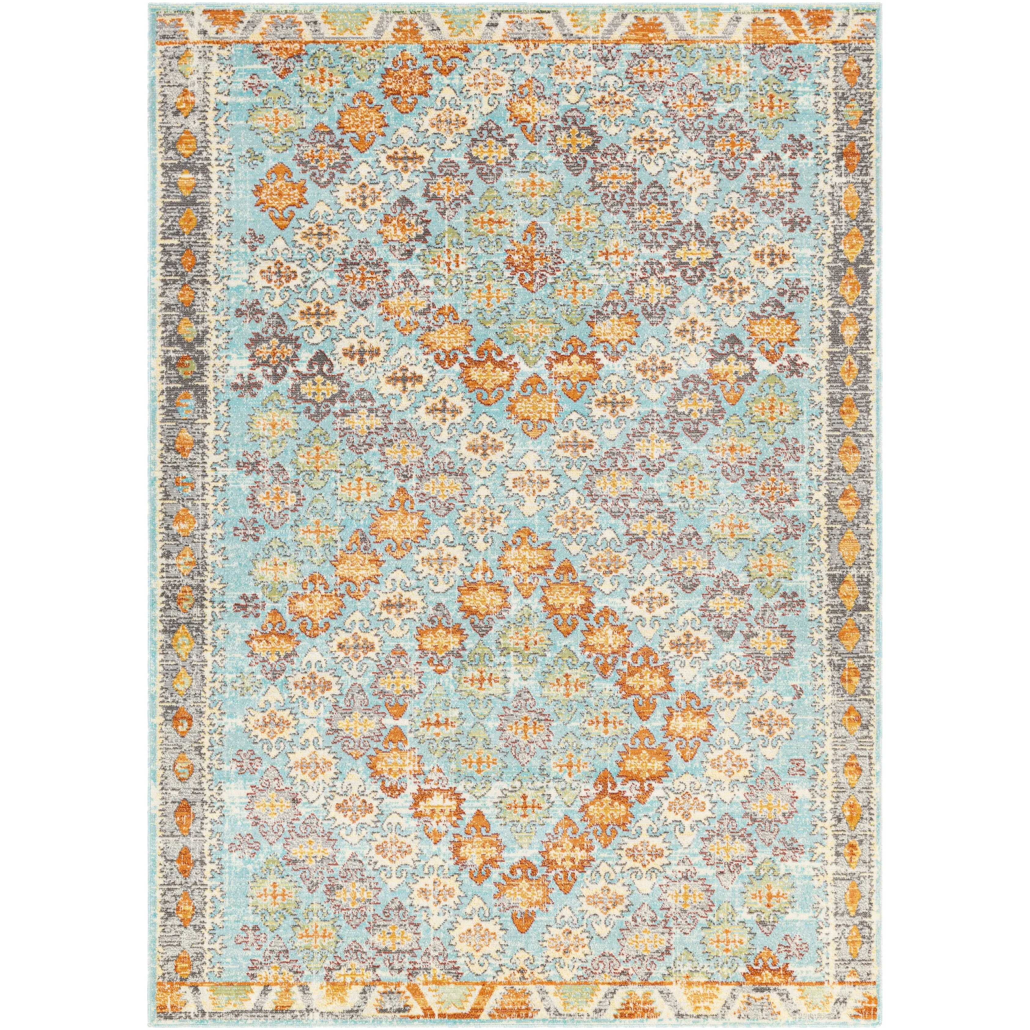 Artistic Weavers Norrie Indoor/ Outdoor Tribal Diamond Area Rug