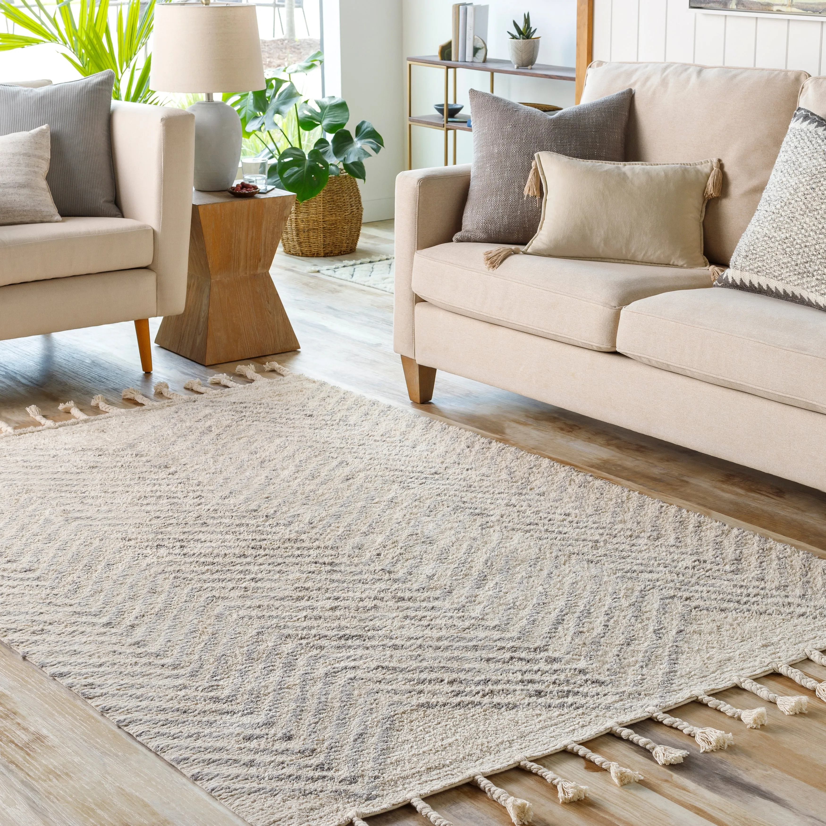 Artistic Weavers Rissani Hand Loomed Moroccan Cotton Rug