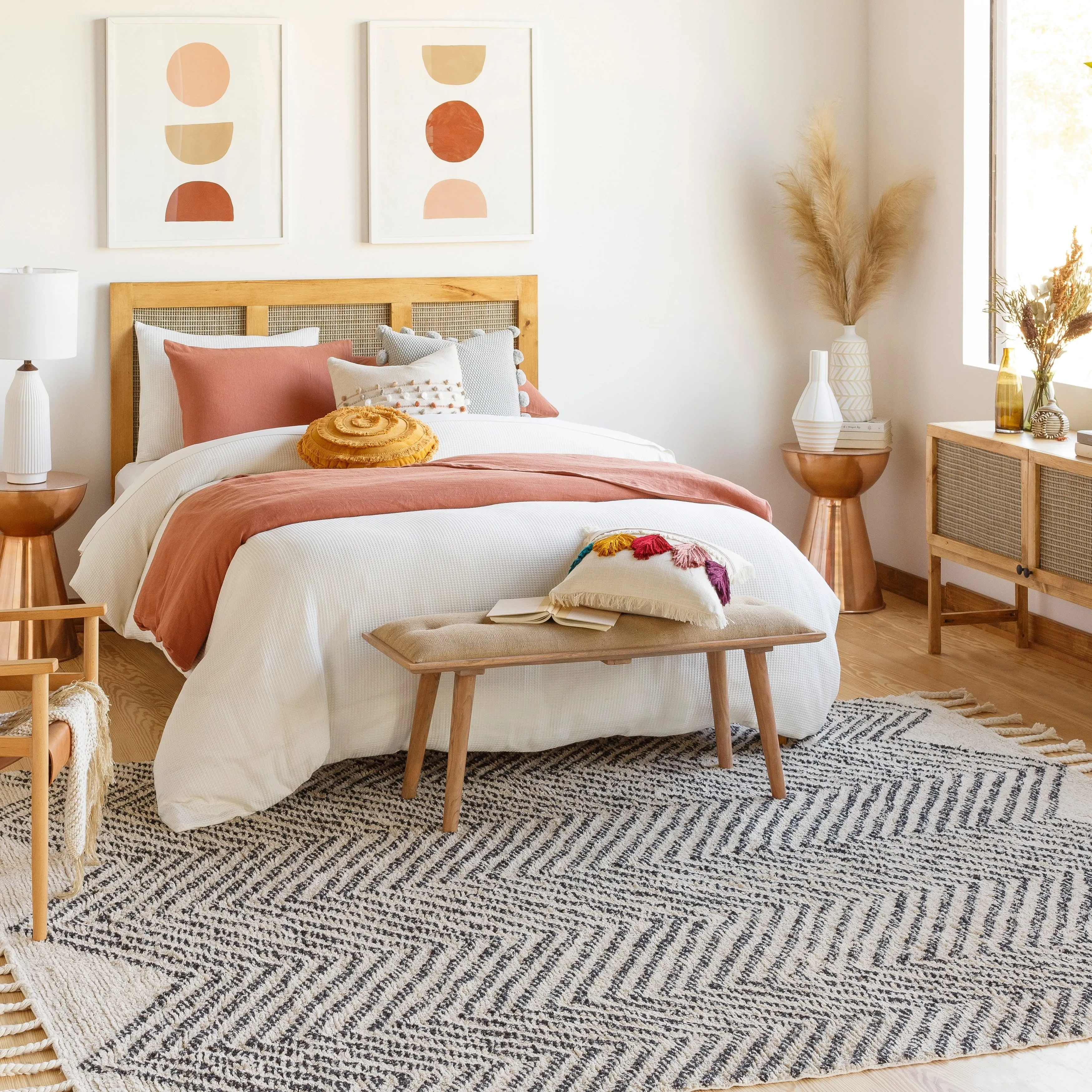 Artistic Weavers Rissani Hand Loomed Moroccan Cotton Rug