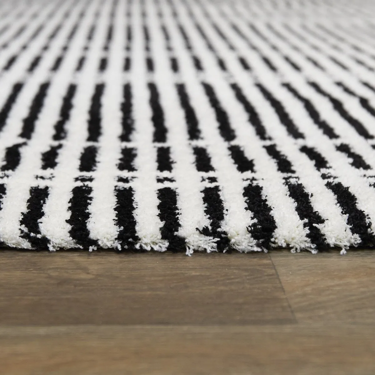 Audsley Modern Striped Area Rug
