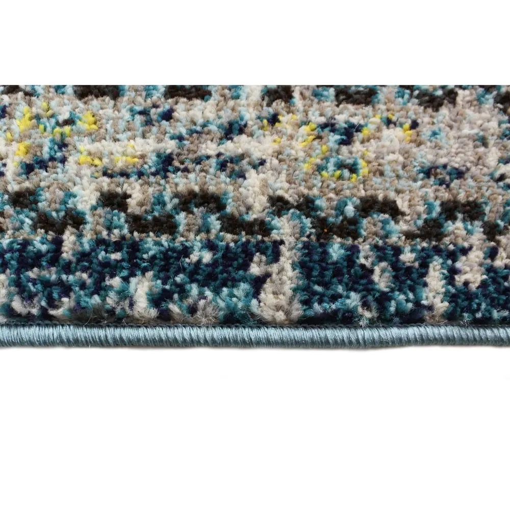 Bashian Eliza Teal Power Loomed Area Rug
