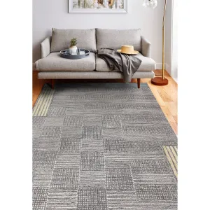 Bashian Emberly Grey Transitional Area Rug