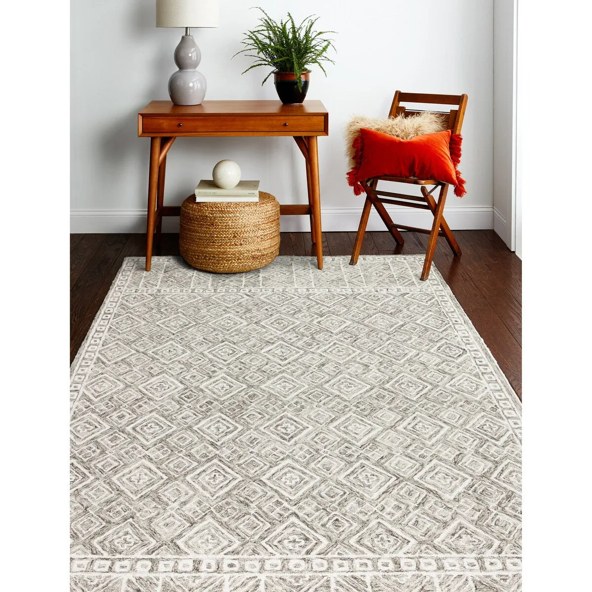 Bashian Nevin Transitional Hand Tufted Area Rug