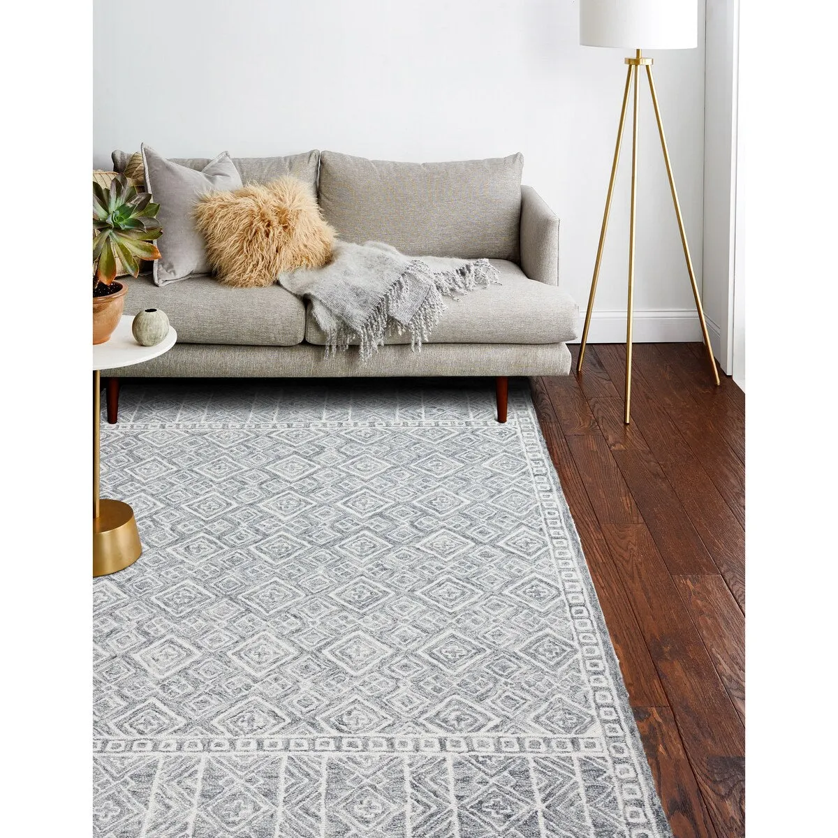 Bashian Nevin Transitional Hand Tufted Area Rug