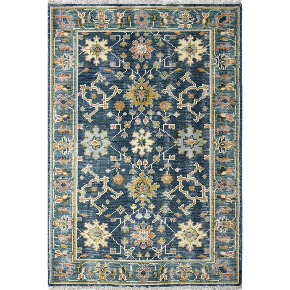 Bashian Prim Blue Transitional Area Rug