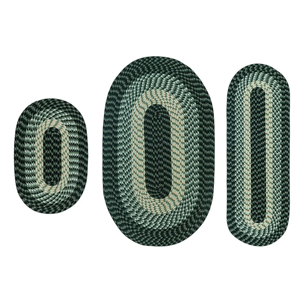Better Trends Alpine Braid 100% Polypropylene Stain-resistant & Double-Sided Reversible Durable Indoor Area Utility Rug