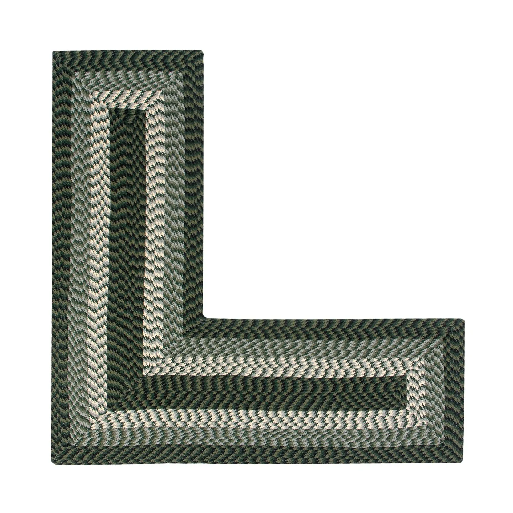 Better Trends Alpine Braid 100% Polypropylene Stain-resistant & Double-Sided Reversible Durable Indoor Area Utility Rug