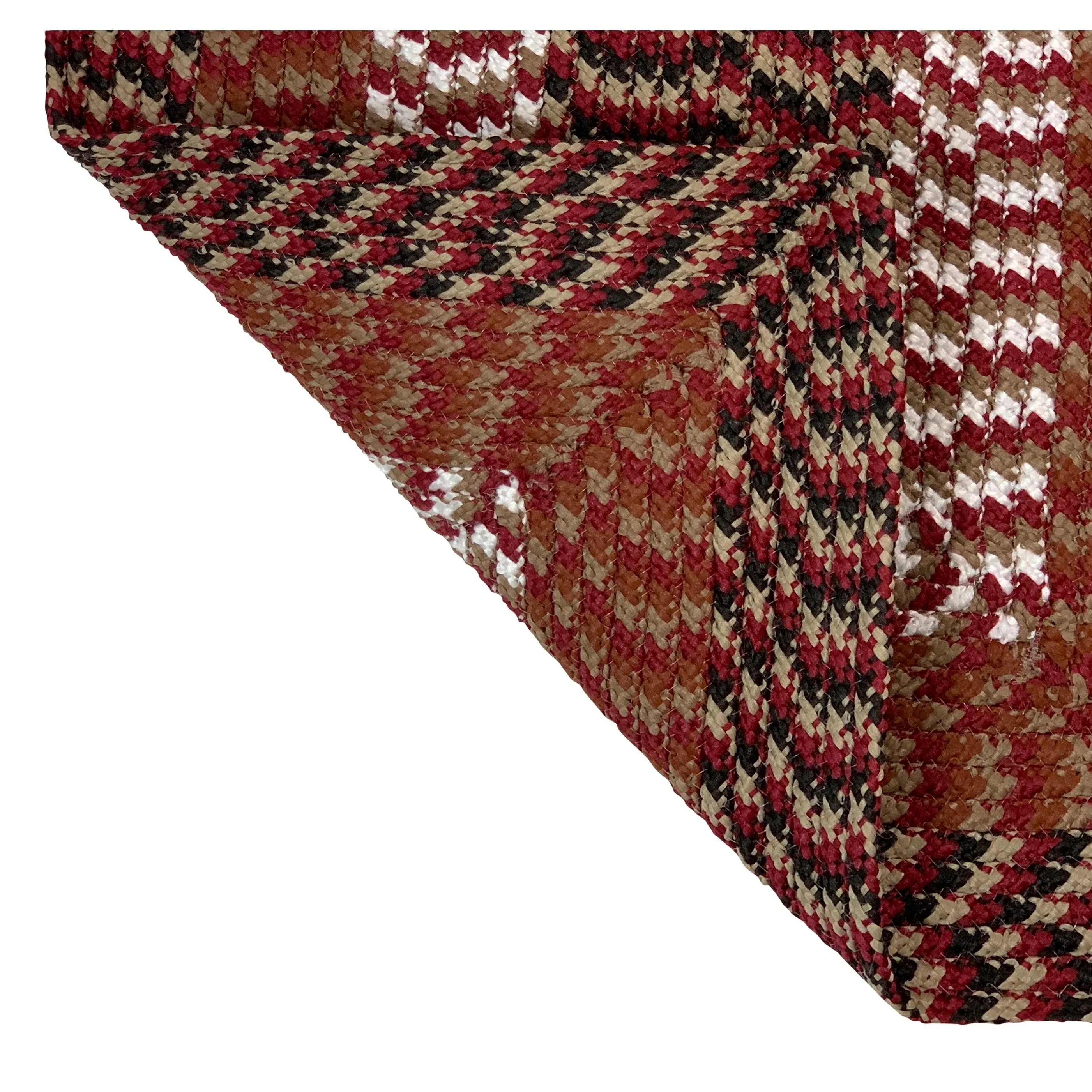 Better Trends Alpine Braid 100% Polypropylene Stain-resistant & Double-Sided Reversible Durable Indoor Area Utility Rug