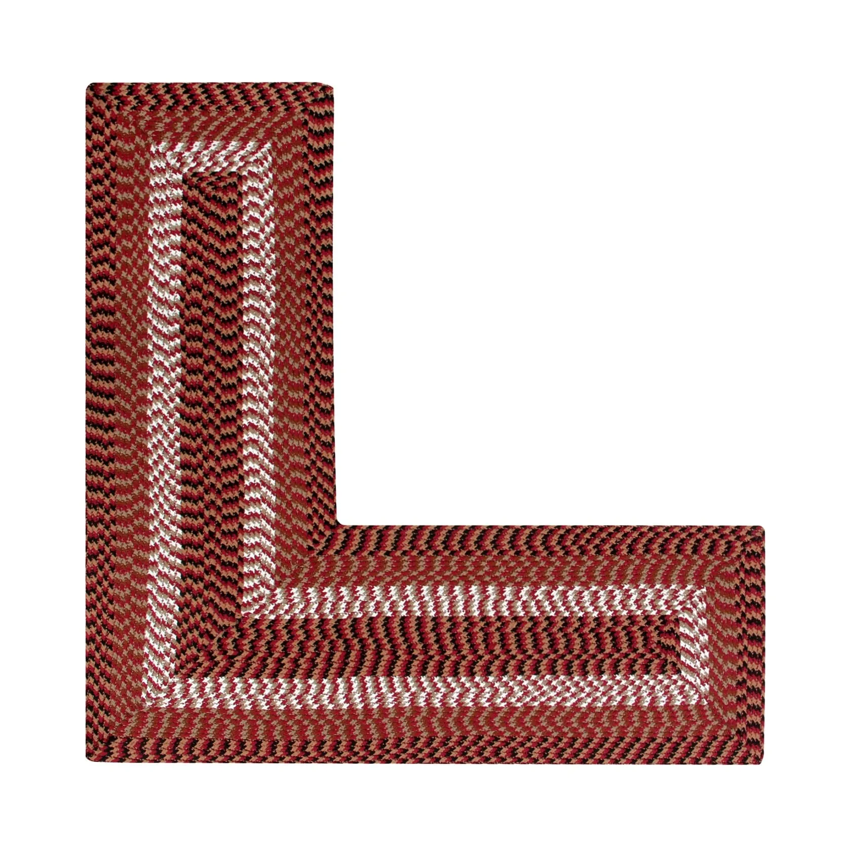 Better Trends Alpine Braid 100% Polypropylene Stain-resistant & Double-Sided Reversible Durable Indoor Area Utility Rug