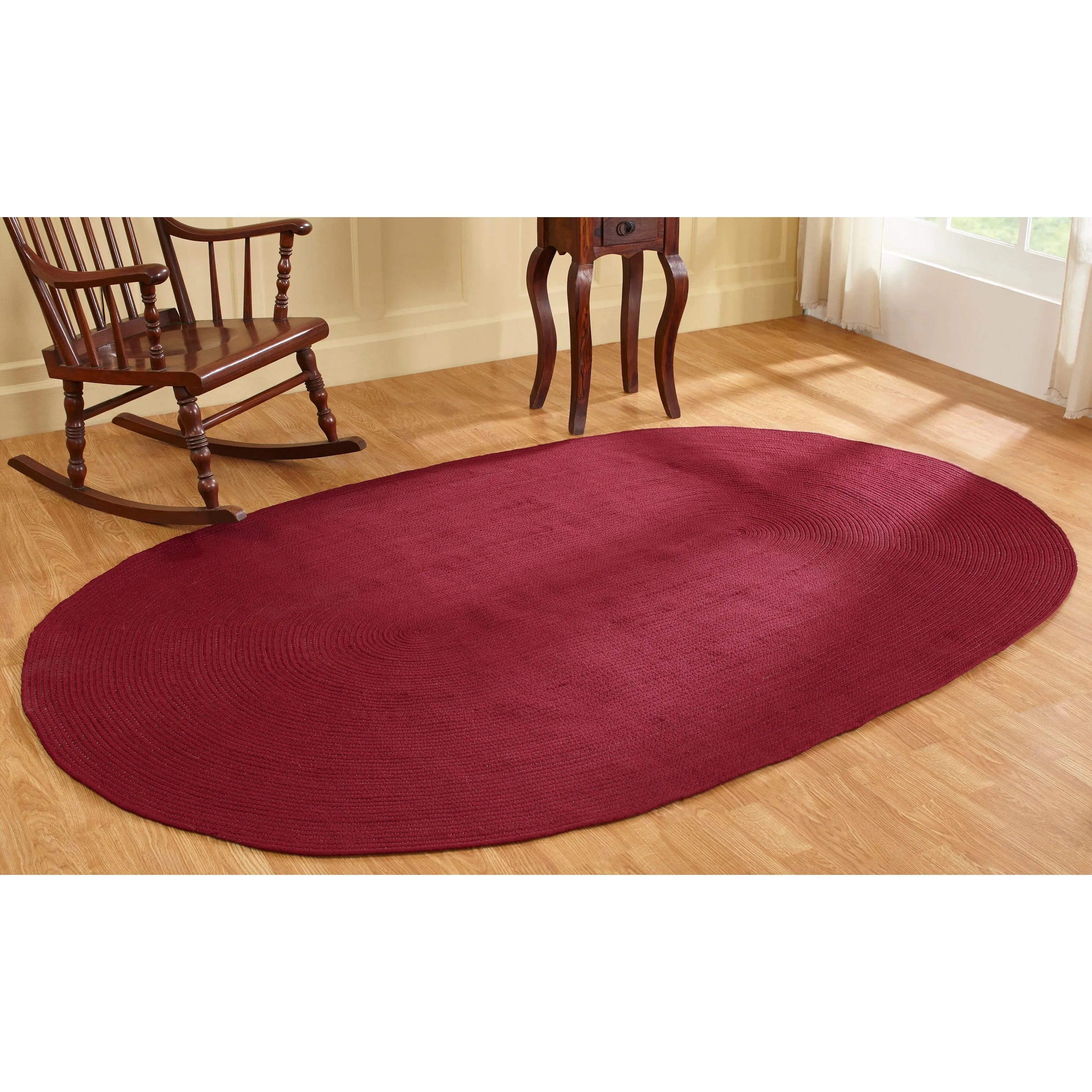 Better Trends Alpine Braid 100% Polypropylene Stain-resistant & Double-Sided Reversible Durable Indoor Area Utility Rug